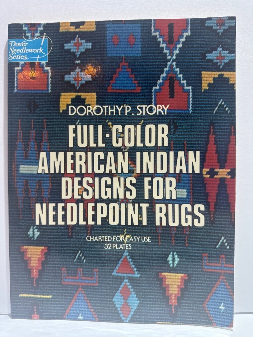 Full Color American Indian Designs By Dorothy Story Needlepoint Rugs 32 Charts D